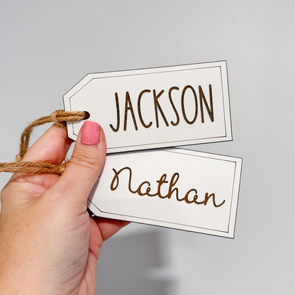 Stocking Tag - Traditional