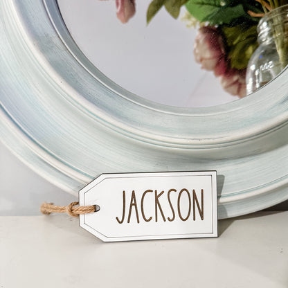 Stocking Tag - Traditional