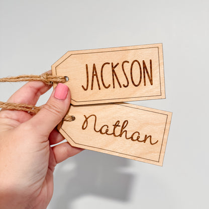 Stocking Tag - Traditional