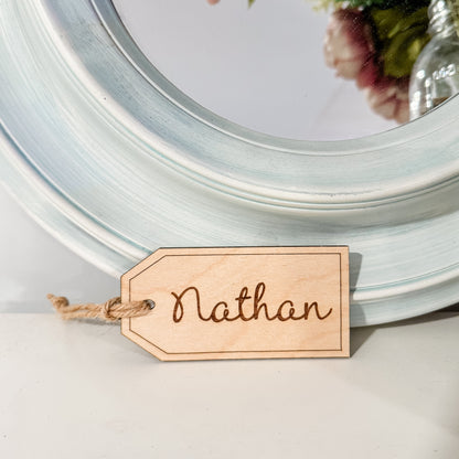 Stocking Tag - Traditional