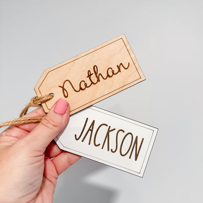 Stocking Tag - Traditional