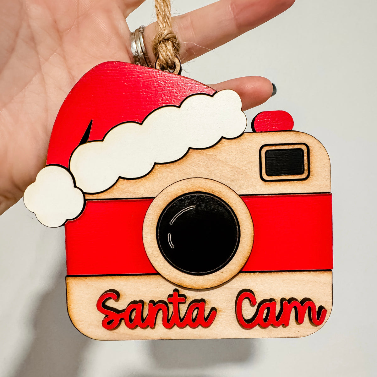 Santa Cam Surveillance Ornament
