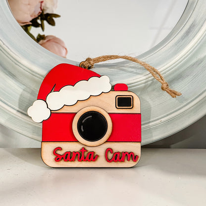 Santa Cam Surveillance Ornament