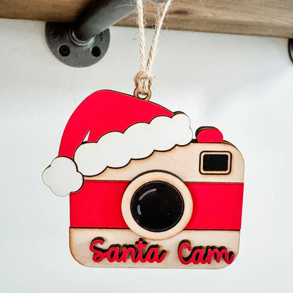 Santa Cam Surveillance Ornament